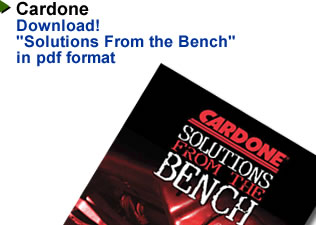 Cardone Solutions From The Bench